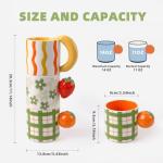 Funny Fruit-Shaped Stackable Coffee Mug Set