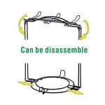 YOLIFE Metal Tea Cup and Saucer Holder