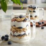 Large 20 oz Clear Glass Coffee Mugs - Set of 2