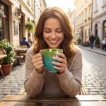 Durable 16 oz Ceramic Coffee Mug, Large Coffee Cup with Ergonomic Handle, Ideal Tea Mug for Home, Office, Gift, Dishwasher & Microwave Safe (coffee, Tea, Hot Cocoa, Latte Cup)