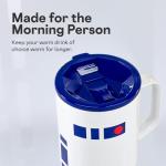 Corkcicle Classic Coffee Mug - Triple Insulated Stainless Steel for Travel - Shatter-Proof Lid - Keeps Drink Hot Over 3 Hours - Holiday Mug Gift - Great for Gifting Warmth - 16 oz - R2-D2