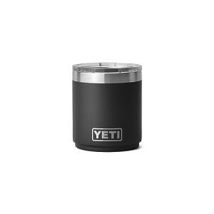 YETI Rambler 10 oz Stackable Lowball 2.0, Vacuum Insulated, Stainless Steel with MagSlider Lid, Black