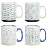 Gibson Home Parkmill 17 OZ 4 Pack Stoneware Mugs