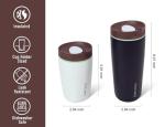 DLOCCOLD Insulated Stainless Steel Coffee Tumbler with Spill Resistant Lid, Reusable Iced Coffee Cup, Cup Holder Friendly Travel Coffee Mug, 20oz