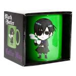 Black Butler Collectibles | Green Coffee Mug with Black Logo