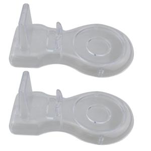 ZCZQC 2PCS Acrylic Tea Cups Coffee Cup Holder Acrylic Display Stand Teacups Coffee Cup Holder Plexiglass Products Plate Holder Tea Saucer Display Stand Used for displaying Collector's Cups Saucers