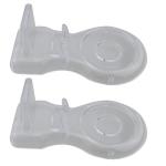 ZCZQC 2PCS Acrylic Tea Cups Coffee Cup Holder Acrylic Display Stand Teacups Coffee Cup Holder Plexiglass Products Plate Holder Tea Saucer Display Stand Used for displaying Collector's Cups Saucers