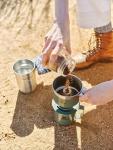STANLEY Perfect Brew Pour Over Set | 12 oz Camp Mug with Lid Included | Drip Coffee Maker with Reusable Filter | Insulated Stainless Steel | BPA-Free | Black 2.0