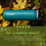 The Tea Spot Steepware Tea Tumbler, Tea Thermos, 22oz, Violet- Travel Bottle with Tea Infuser for Loose Leaf Tea or Iced Coffee - Sleek Double-Walled Insulated Bottle