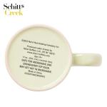 Silver Buffalo Schitt's Creek Rose Apothecary Circle Badge Wax Resist Ceramic Pottery Mug, 17 Ounces