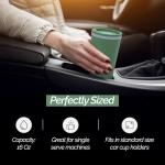 Copco Cone Travel Coffee Mug, 16 oz - Insulated Drinkware with Spill-Proof Lid and Handle, Microwave & Dishwasher Safe - BPA-Free, Compact for Desk & Cup Holder Friendly (Green)