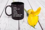 Crap Turns Out This Is My Circus And These Are My Monkeys - Best Mothers Day Gifts Idea for Mom, Mother, Mama - Funny Mom Birthday Christmas Presents from Daughter Son - 11oz Black Coffee Mug Tea Cup
