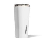 Corkcicle Classic Triple Insulated Coffee Mug with Lid, Gloss White, 24 oz – Stainless Steel Travel Tumbler Keeps Beverages Cold 9+hrs, Hot 3hrs – Cupholder Friendly Travel Coffee Tumbler