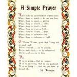 CafePress A Simple Prayer By Saint Francis Of Assisi Large M 15 oz (444 ml) Ceramic Coffee Mug