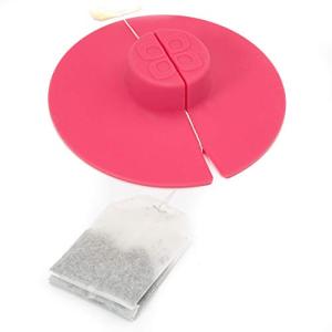 Primula Tea Bag Buddy, Silicone Tea Bag Holder & Squeezer, Easy to Use, Mess Free, Dishwasher Safe, Pink
