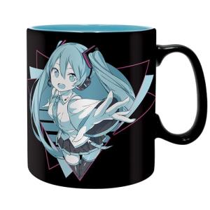 ABYSTYLE Hatsune Miku Mug 16 Oz Ceramic Coffee Tea Mug Perfect Hatsune Miku Merch for Anime Fans,Ideal Gift for Manga Enthusiasts