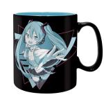 ABYSTYLE Hatsune Miku Mug 16 Oz Ceramic Coffee Tea Mug Perfect Hatsune Miku Merch for Anime Fans,Ideal Gift for Manga Enthusiasts