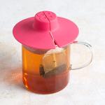 Primula Tea Bag Buddy, Silicone Tea Bag Holder & Squeezer, Easy to Use, Mess Free, Dishwasher Safe, Pink
