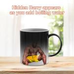 Valentines Day Gifts for Him Her: Funny Gifts for Men Women, Message Appears as it Heats Coffee Mug, White Elephant Novelty Gag Present for Christmas Valentines Day Birthday Prank, Office Joke