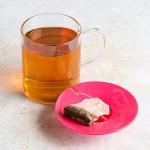 Primula Tea Bag Buddy, Silicone Tea Bag Holder & Squeezer, Easy to Use, Mess Free, Dishwasher Safe, Pink