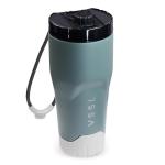 VSSL Rift Coffee Tumbler | Stainless Steel Tumbler | Double-Walled Insulated Mug with Lid | Hot & Iced Coffee Cup | Leakproof Travel Mug | Compact & Adventure Ready | 16 oz | Wild Sage