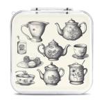 TKJMCSW Teapots Cups Switch Game Card Case Clear Game Holder Protector 12 Cartridge Slots & 2 Micro Sd Cards Shockproof Hard Shell Compatible with Nintendo Switch/Oled/Lite - Travel-Friendly