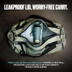 VSSL Rift Coffee Tumbler | Stainless Steel Tumbler | Double-Walled Insulated Mug with Lid | Hot & Iced Coffee Cup | Leakproof Travel Mug | Compact & Adventure Ready | 16 oz | Wild Sage