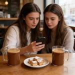 LECEHIVO 8 Sets 20oz Clear Glass Coffee Mugs with Handles and Lids Big Large Tea Cups with Gold Spoons, Bent & Straight Straws, Straw Brushes for Latte Espresso Cappuccino Hot Cold