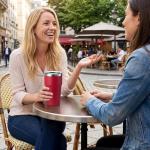 MEWAY 16oz Tumbler Double Wall Vacuum Insulated Travel Mug Bulk, Stainless Steel Tumblers with Lid, Powder Coated Coffee Cups for Cold & Hot Drinks (Red,12 Pack)