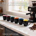 GBHOME 16oz Set of 6 Large Ceramic Mugs