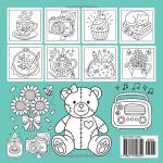 Bold and Easy Cozy Girl Season Coloring Book: Funny Relaxation, for Adults & Teens, with Adorable Design, Tea Cup, Hand Embroidered, Pot, Bag, Cup Cake, Lemon Juice, Teddy Bear and more