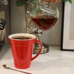 HOME SMILE Novelty Coffee Mug for Women Office Work,Ceramic 14 oz Large Coffee Cup,Valentines Birthday Gifts for Mom Female Friend Coworker,Red,Microwave & Dishwasher Safe