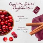 Bigelow Tea Cranberry Harvest Herbal Tea, Caffeine Free Tea with Cranberry and Spice, Holiday and Christmas Tea, 18 Count Box (Pack Of 6), 108 Total Tea Bags