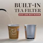 Chill Cham Smooth Gentle Fermented Pu-erh Tea Cups, 5 Cups – Ready-to-Brew Vietnamese Pu’er Tea | Daily After-Meal Tea Ritual | Smooth, Clean Finish | Travel-Friendly Tea Cups