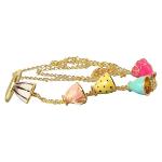 Leadigol Stackable 3D Coffee Cup Pendant Necklaces,Tea Cup Necklace,Teapot Locket Coffee Cup pendant Enamel Jewelry Long Necklace