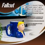 Fallout Collectibles Smiling Vault Boy Thumbs Up 3D Coffee Mug | 20 Ounces