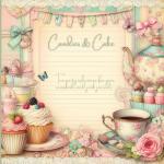 Candies & Cake: Tea party ephemera for your junk journals and scrapbooks
