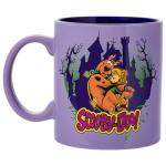 Silver Buffalo Scooby-Doo Glitter Ceramic Mug Featuring Scooby-Doo and Shaggy, 20 Ounces