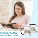 Hyturtle Book Lover Coffee Mug 11oz - There Is No Such Thing - Gifts For Book Lover On Christmas, Birthday - Librarian Mug for Women - Bookish Gift - Bookworm Cup - Gift For Her - Gifts for Readers