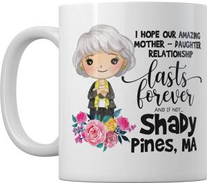 SSGC Coffee Mug 11 ounces, golden Girls Mug, Golden Girls, Bea Arthur Mug, Dorothy Zbornak Mug, pop culture Coffee Mug Parks Gift Fancy Coffee Cup Great Mug Travel Mug Tea
