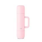 Simple Modern 36oz Insulated Hot Beverage Bottle with 2 Mugs | Travel Coffee Thermos for Hot Drinks | Twist and Pour Top | Commute, Travel, and Picnic Friendly | Roam Collection | Blush