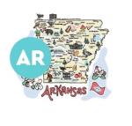 Swig Life 22oz Travel Mug, Insulated Tumbler with Handle and Lid, Travel Coffee Mug, Cup Holder Friendly, Stainless Steel 22 oz Tumbler, Reusable Insulated with Lid (Arkansas)