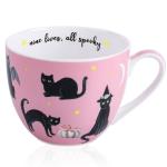 Halloween Black Cat Coffee Mug - 20 oz