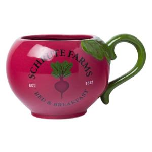 Schrute Farms 3D Sculpted Ceramic Coffee Mug