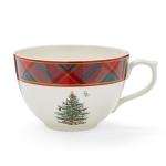 Spode Tartan Christmas Jumbo Mug - 20oz Holiday Cup