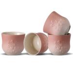 ZENS Japanese Handleless Tea Cups Set of 4