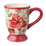 Winter Blooms Set of 4 Festive Mugs