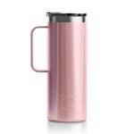 Dusty Rose Glitter Insulated Travel Mug, 20oz