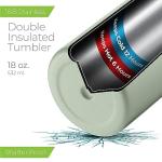 SIPX™ 18 oz Slim Insulated Tumbler - Green