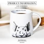 Pig Deal 17 Oz Coffee Mug - Farm Animal